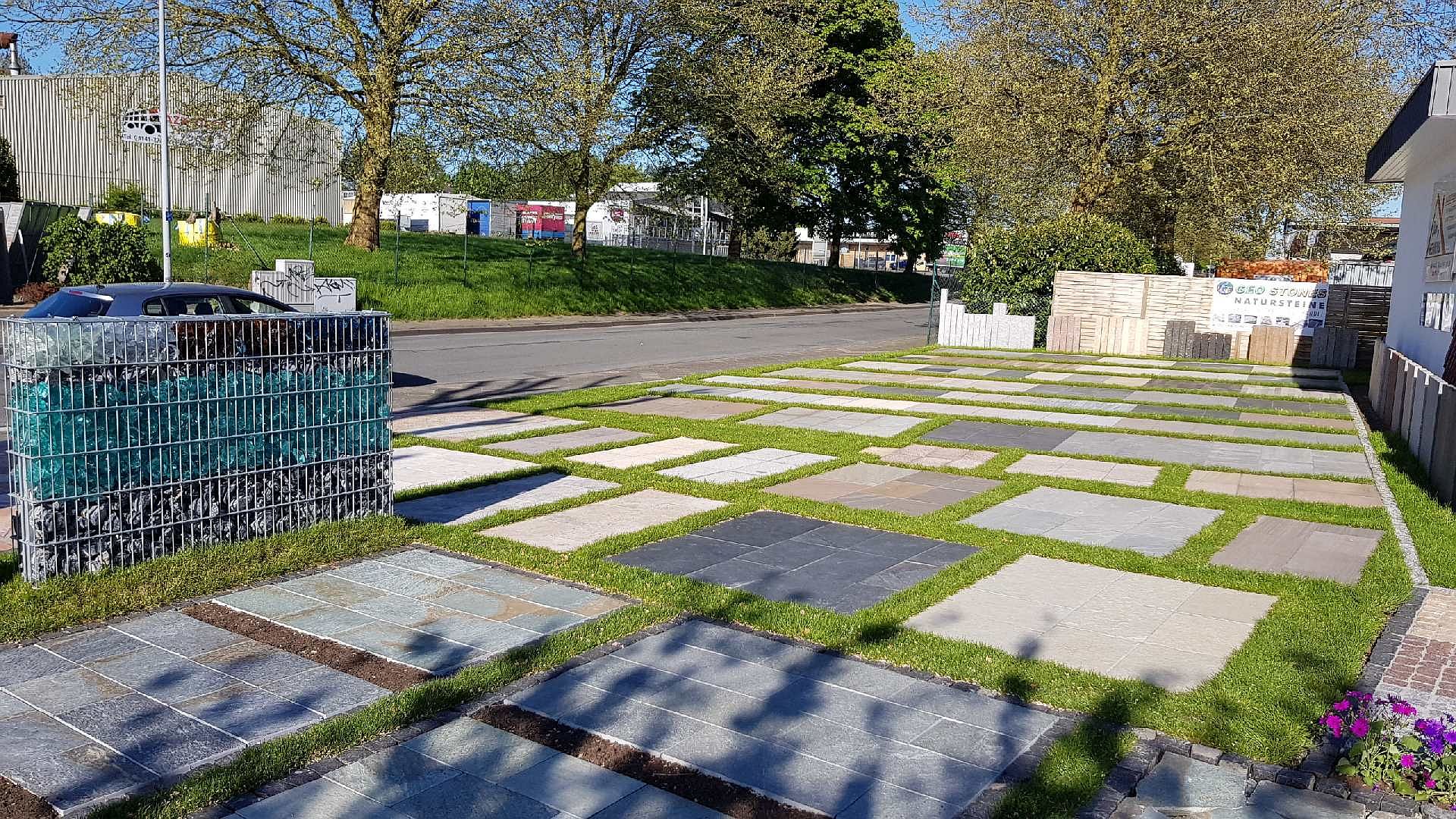 Ausstellung - Lager - Geostones - Mauersteine - Trockenmauersteine