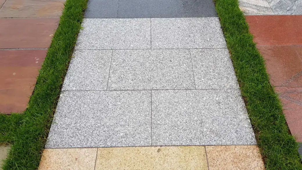 Granitplatten Callicia Hellgrau Granitplatten Callicia Hellgrau