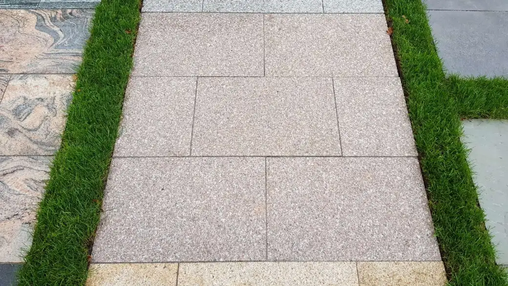 Granitplatten Rosato Pink