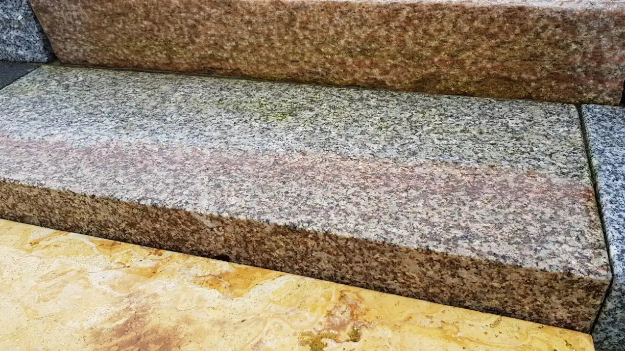 Blockstufen Baltic Antik - Grau Gelblich Blockstufen Baltic Antik - Grau Gelblich