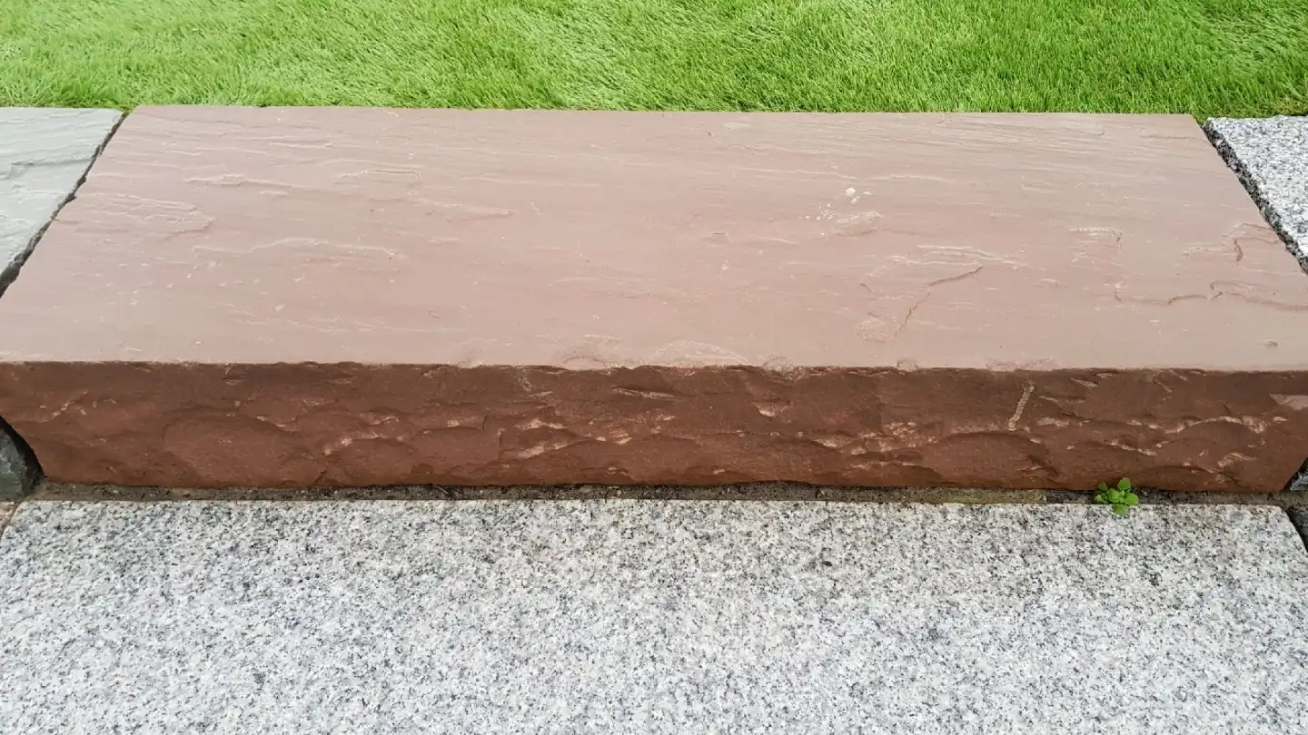 Blockstufen Sahara - Beige Braun