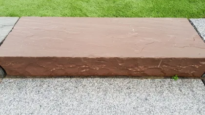 Blockstufen Sahara - Beige Braun