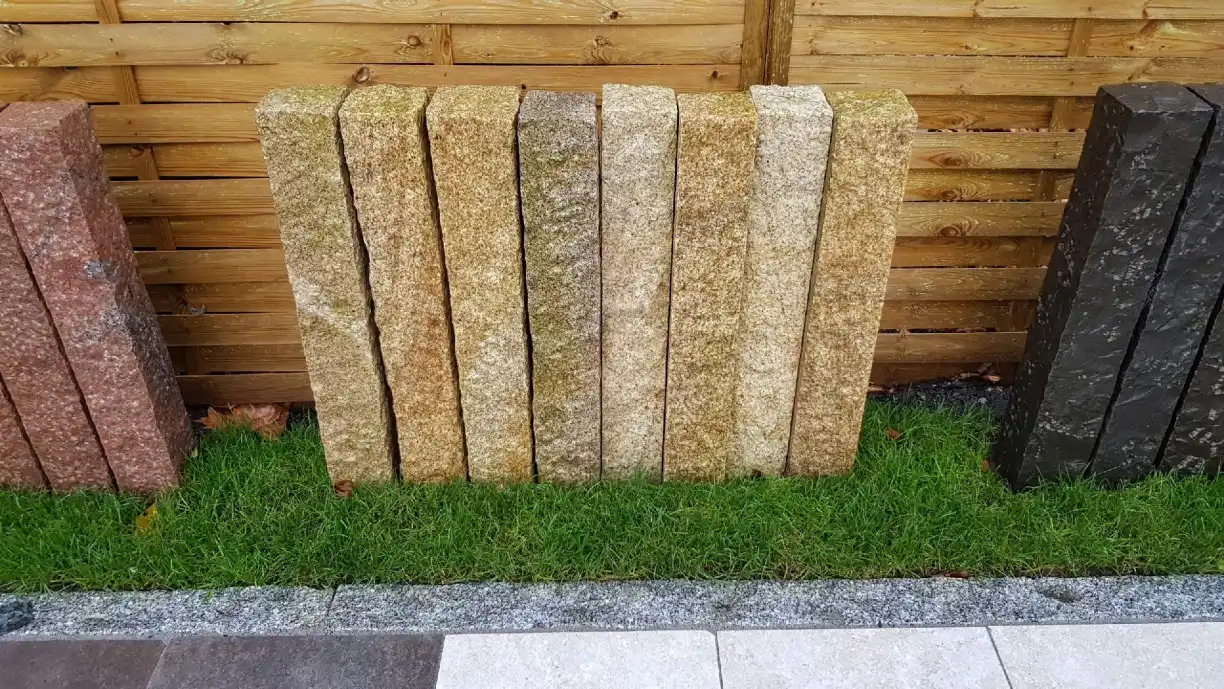 Palisaden Granit - Gelb Palisaden Granit - Gelb