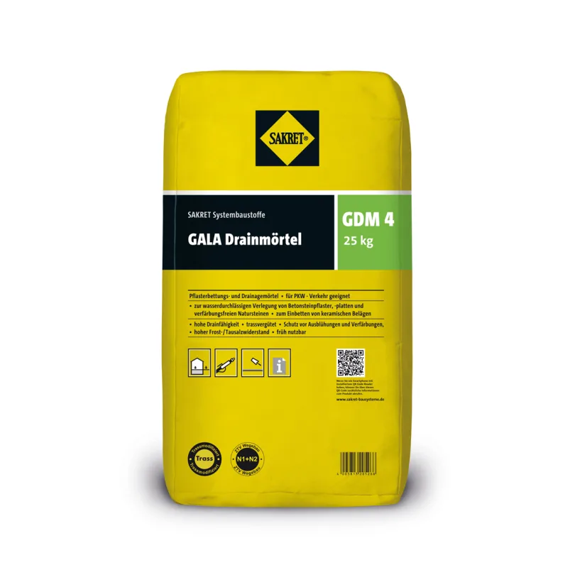 SAKRET Drainagemörtel GDM 4 SAKRET Drainagemörtel GDM 4