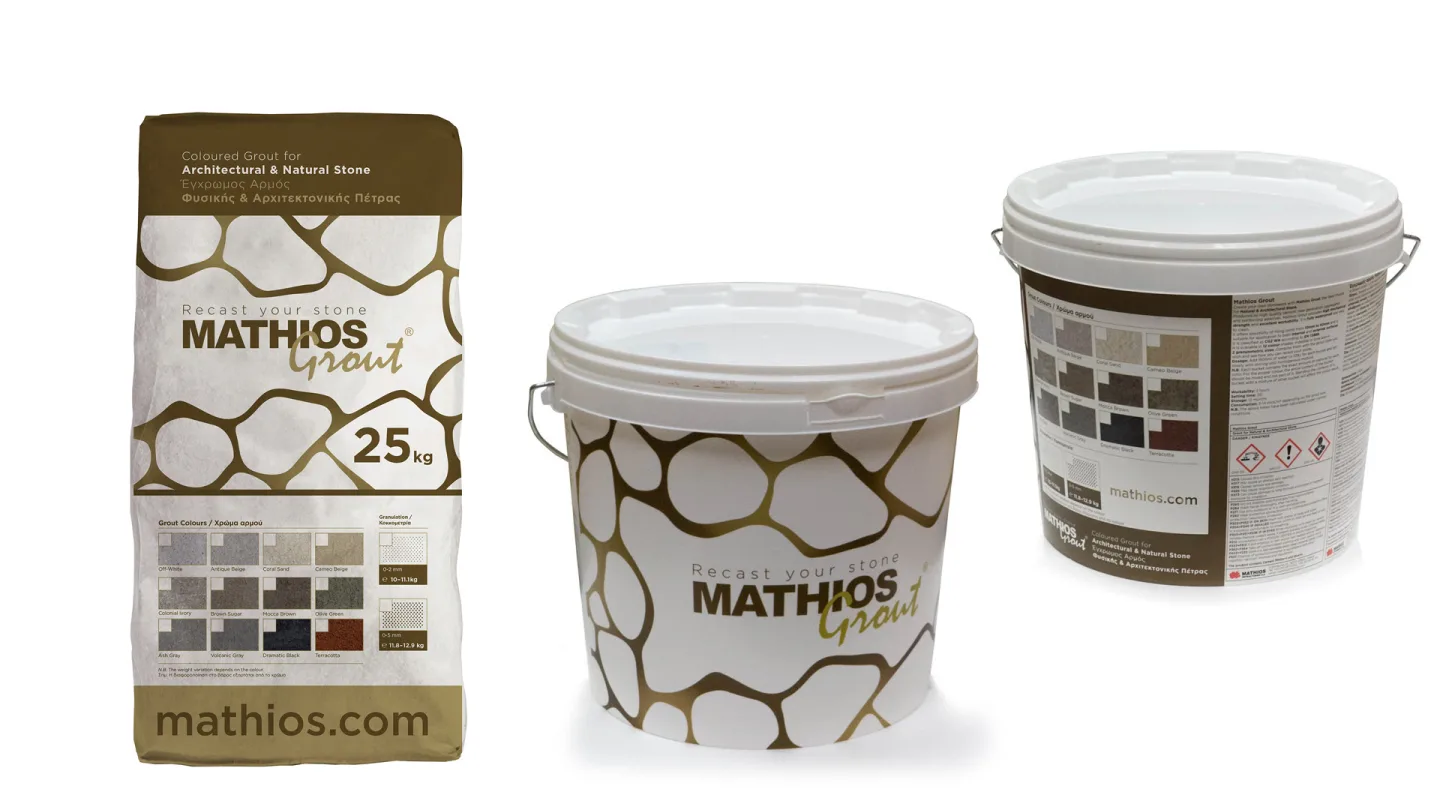 Verblendsteine | Fugenmörtel: Mathios Grout