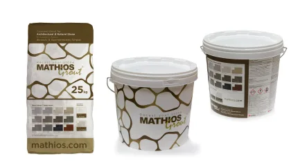 Verblendsteine | Fugenmörtel: Mathios Grout