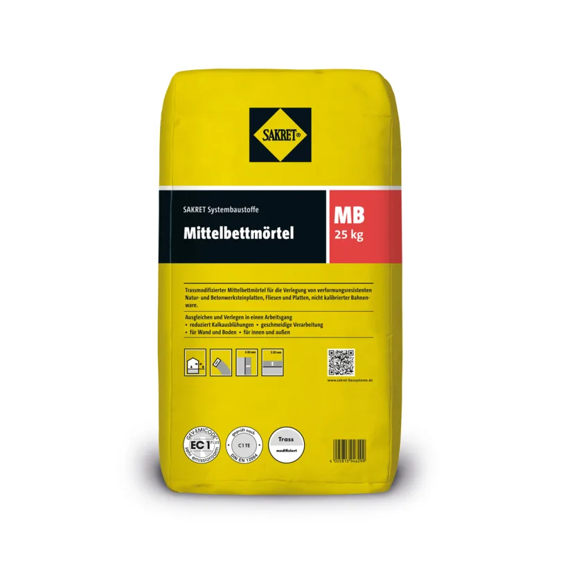 SAKRET Mittelbettmörtel MB SAKRET Mittelbettmörtel MB