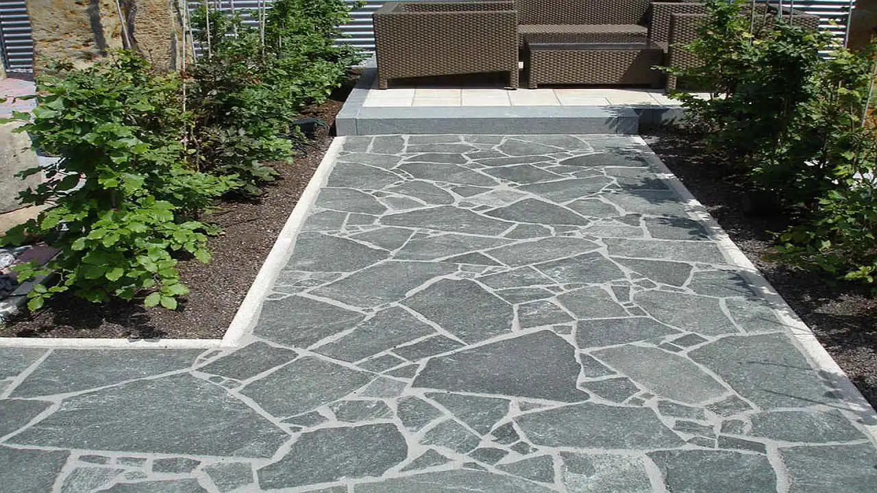 Polygonalplatten Kavala -  Silver Grey