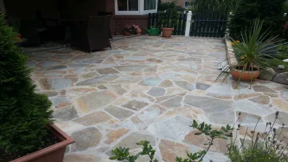 Polygonalplatten Sykis - Multicolor