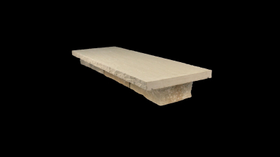 Mauerabdeckplatten Lemon 100x30x4 cm