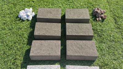 Pflasterklinker Basalt 20x10x5 cm