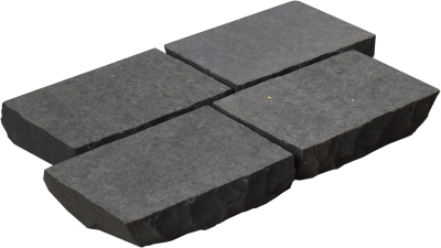 Pflasterplatten Basalt 21x14x5 cm