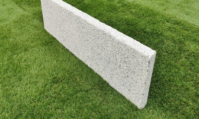Rasenkante Granit Grau 6 x 20 x 100 cm