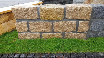 Mauersteine Porto Gelb ca, 40x20x20 cm