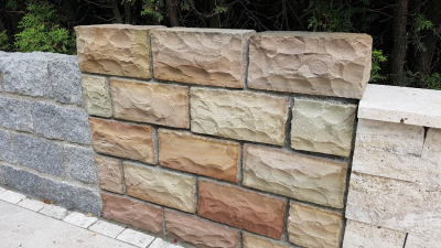Mauersteine Sahara Beige 30-50x20x20 cm