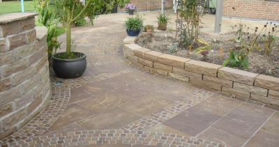 Mauersteine Sahara Beige 30-50x20x20 cm