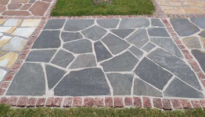Polygonalplatten Kavala Silver Grey - B