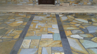 Polygonalplatten Sykis Multicolor - B