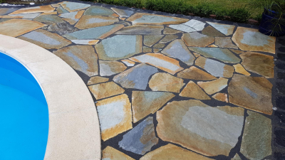 Polygonalplatten Sykis Multicolor - B