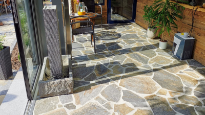 Polygonalplatten Sykis Blue - B