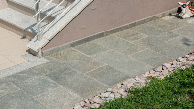 Quarzitplatten Kavala Beige Grau - 30 S