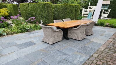 Quarzitplatten Karistou Blue - 30 L Quarzitplatten Karistou Blue - 30 L