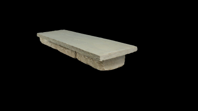 Mauerabdeckplatten Kandla Grey 100x30x4 cm