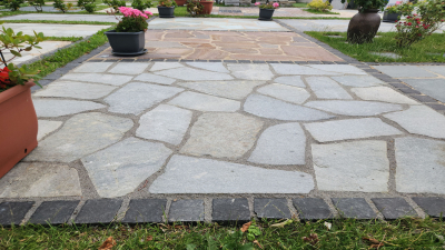 Polygonalplatten Kavala Terra Grey - B
