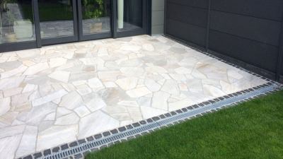 Polygonalplatten  Anden White - B