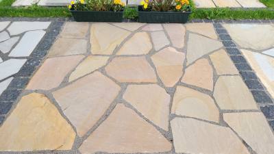 Polygonalplatten Sahara Beige