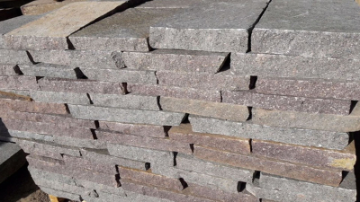 Porphyrplatten DAvis Camparta - 40 cm - Handbekantet