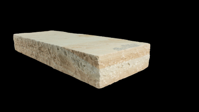 Blockstufen Lemon 125x35x14-16 cm