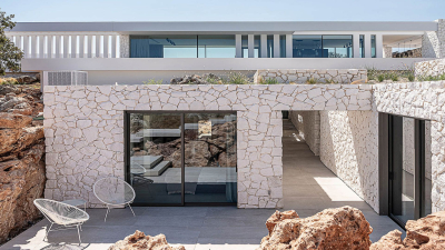 Wandveblender Rock Face - Thassos