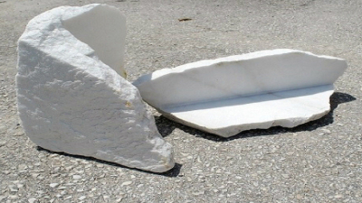 Wandverblender Rock Face - Thassos Ecken