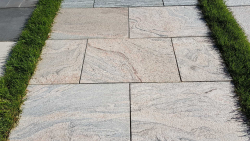 Granitplatten Juparana Rot - 60 x 40 x 3 cm