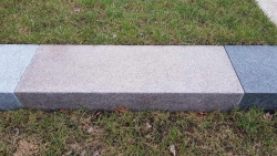 Blockstufen Bovall - Rötlich 100x35x15