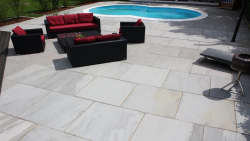 Sandsteinplatten Sky Grey HB - 60 x 40 x 2,5 cm