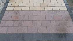 Pflasterplatten Bovall Rot 21x14x5 cm