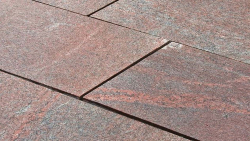Granitplatten Multicolor Ret  40 x FL x 3 cm